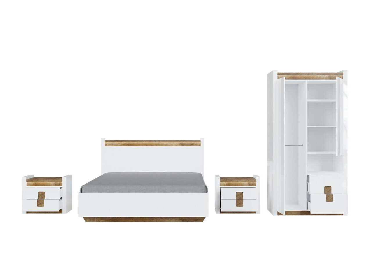 Conjunto de dormitorio Cirevai 134