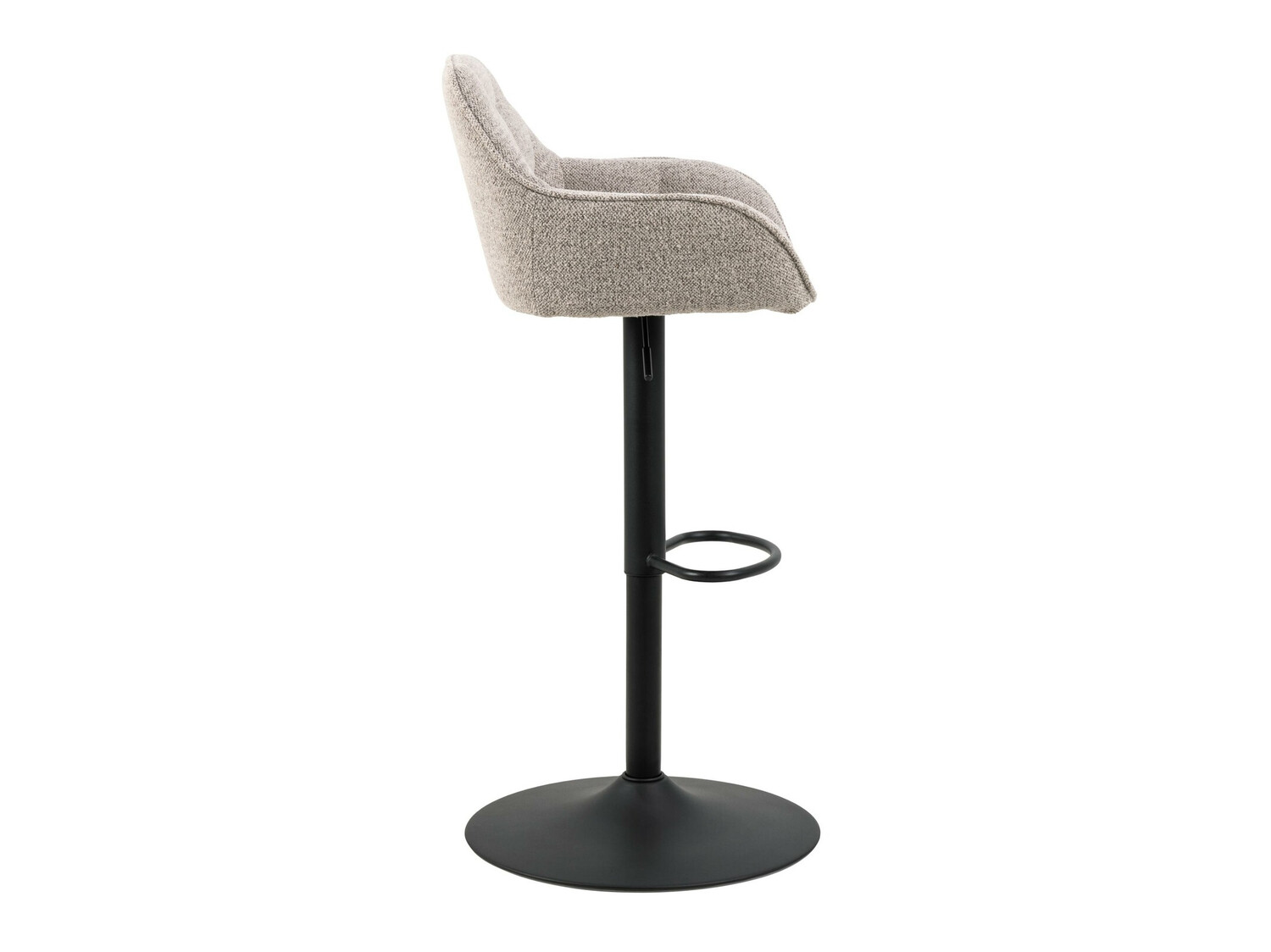 Silla de barra Norsica 650 (Negro + Beige)