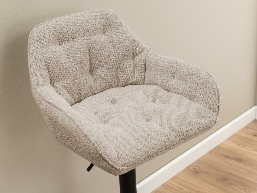 Silla de barra Norsica 650 (Negro + Beige)