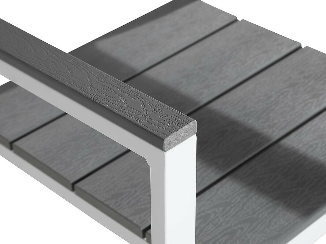 Silla para exterior Comfort Garden 1639 (Gris + Blanco)