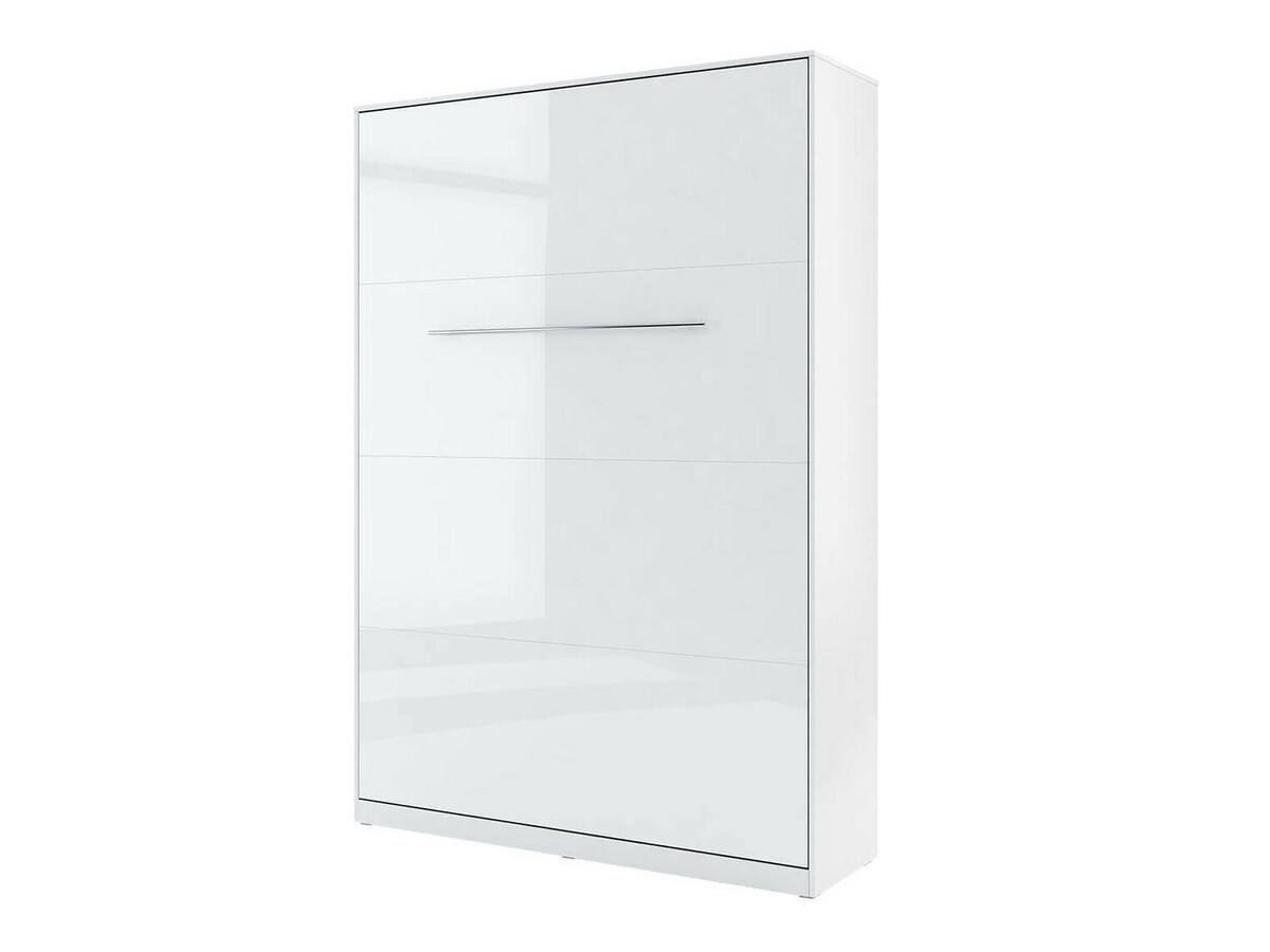 Cama plegable Concept Pro Lenart Levfere 108 (Blanco + Blanco brillante)