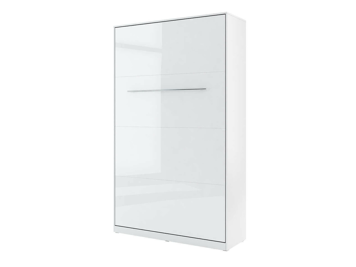 Cama plegable Concept Pro Lenart Levfere 108 (Blanco + Blanco brillante)