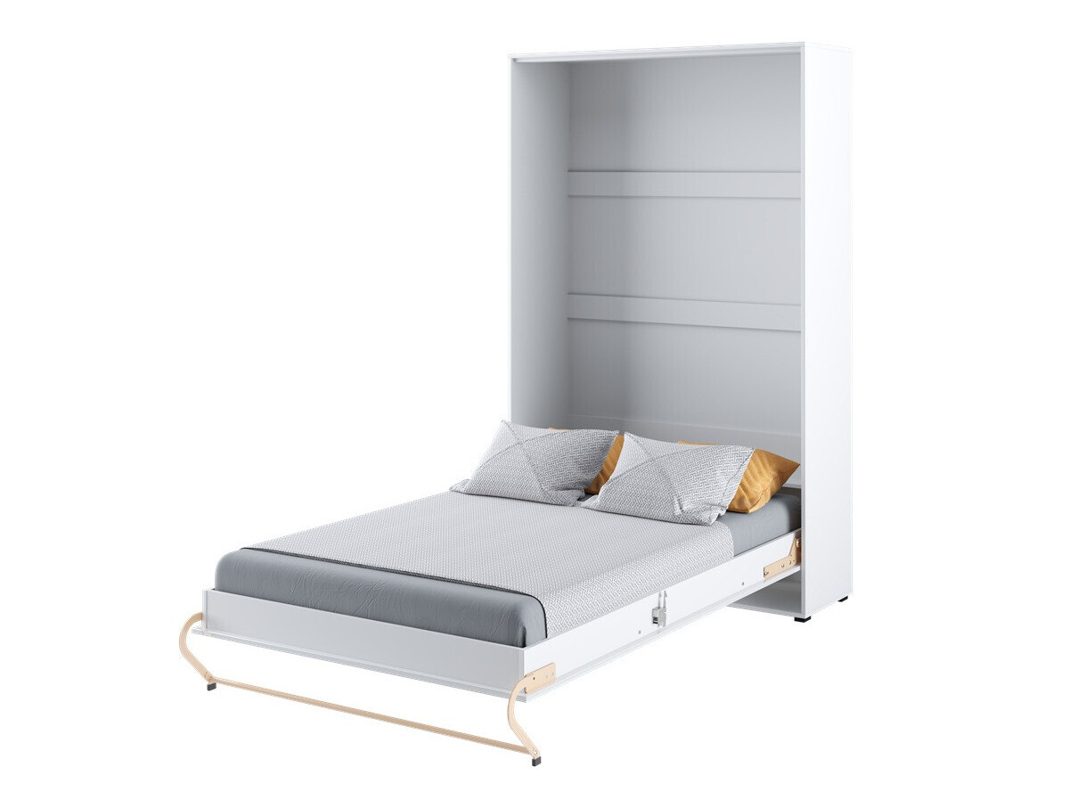 Cama plegable Concept Pro Lenart Levfere 108 (Blanco + Blanco brillante)