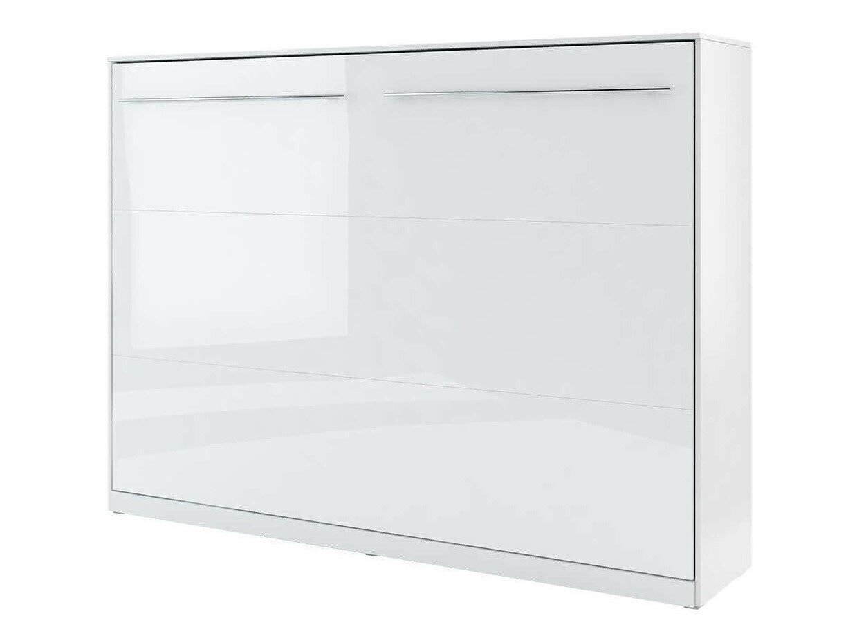 Cama plegable Concept Pro Lenart IV (Blanco + Blanco brillante)