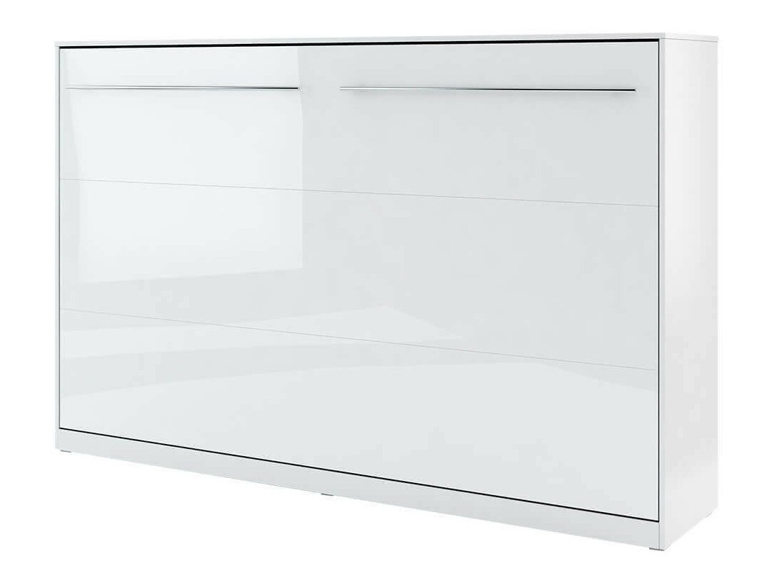 Cama plegable Concept Pro Lenart Levfere 109 (Blanco + Blanco brillante)