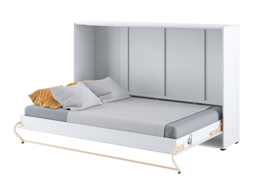 Cama plegable Concept Pro Lenart Levfere 109 (Blanco + Blanco brillante)