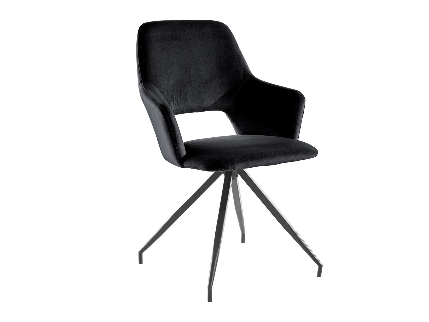 Conjunto de sillas Denton 1127 (Negro)