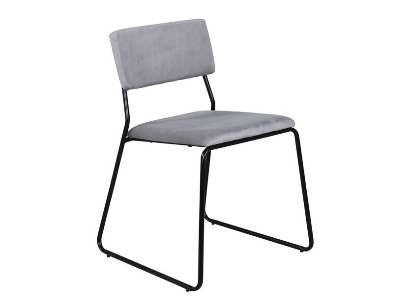 Conjunto de mesas y sillas para comedor Dallas 2543 (Gris claro + Negro)