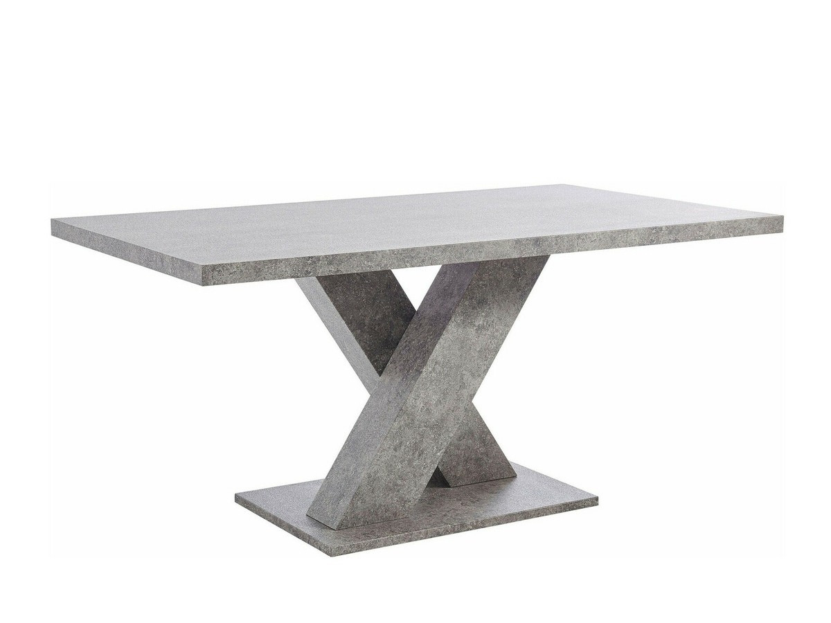 Conjunto de comedor Denton 1131 (Hormigón + Verde claro)