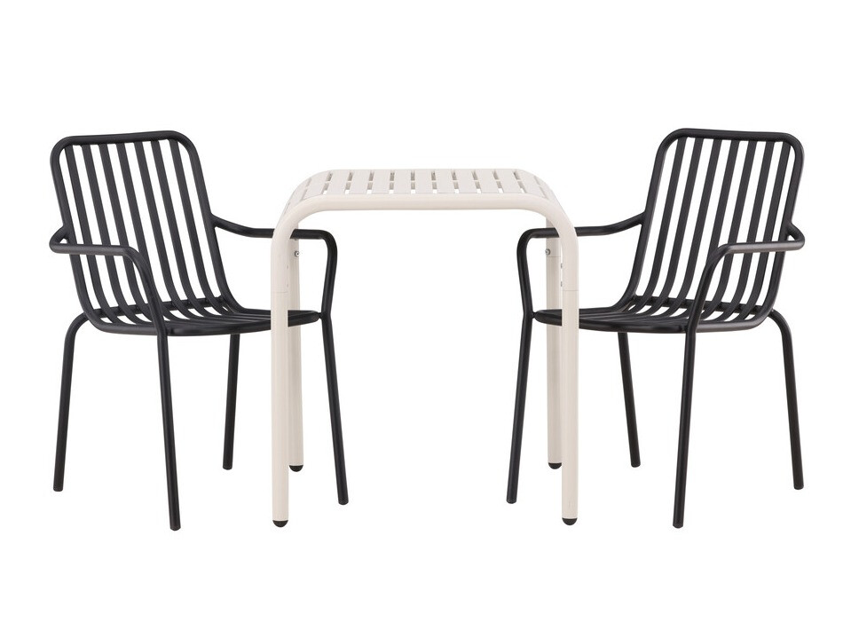 Conjunto de terraza Dallas 3531 (Negro)