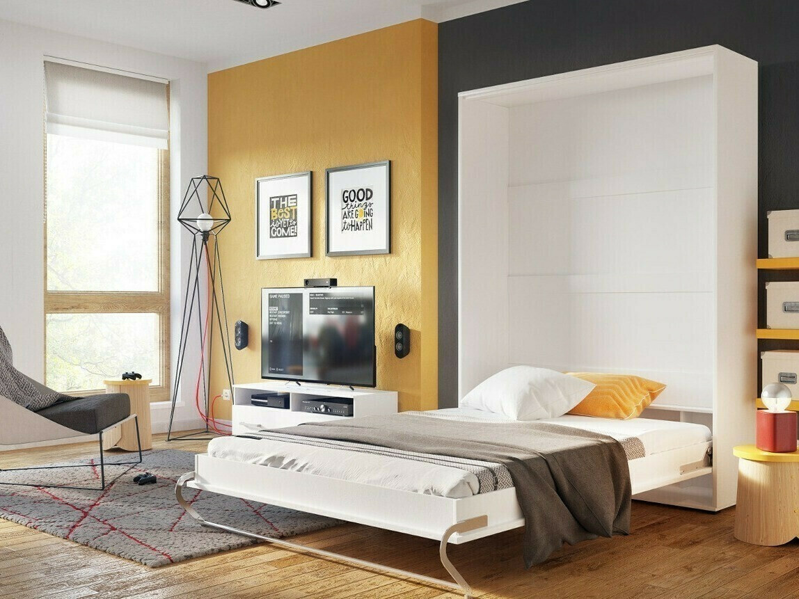 Cama plegable Concept Pro Lenart III (Blanco)