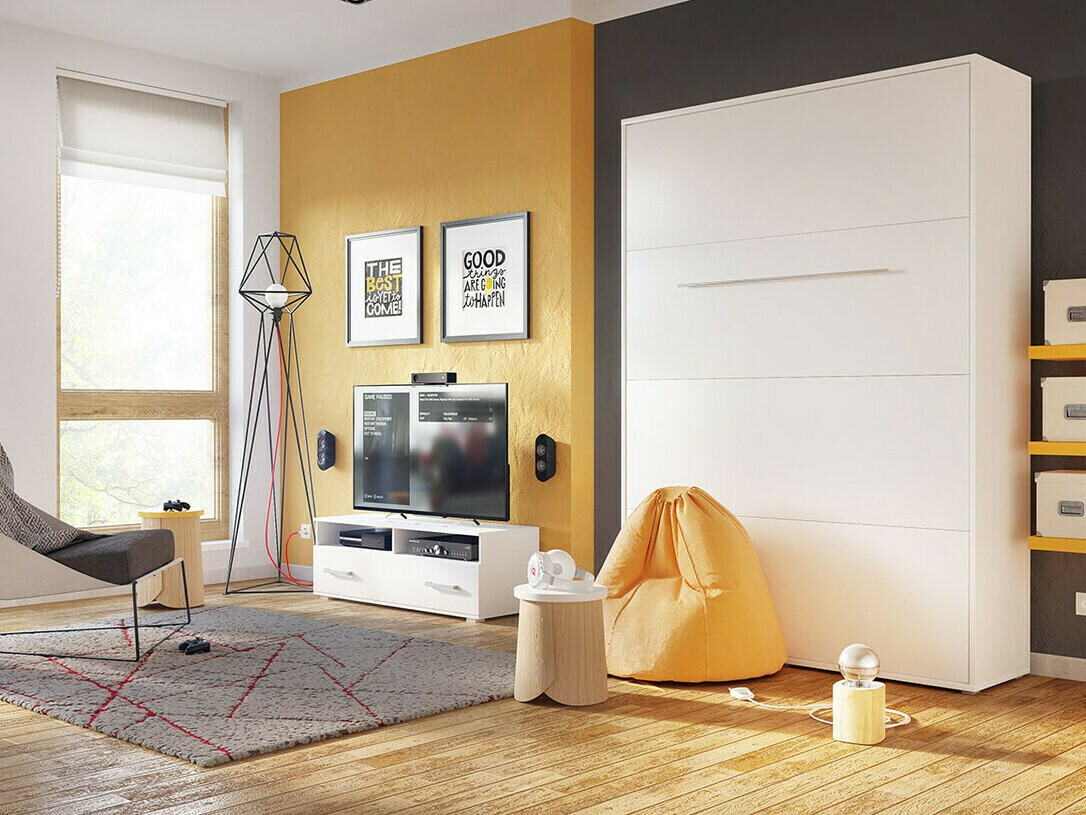 Cama plegable Concept Pro Lenart III (Blanco)