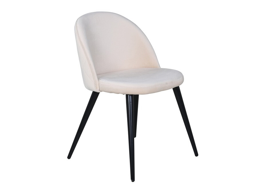 Conjunto de comedor Dallas 2693 (Crema + Negro)