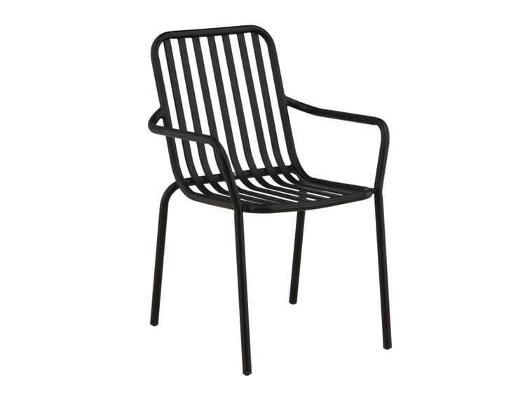 Conjunto de mesa y sillas Dallas 3541 (Negro)