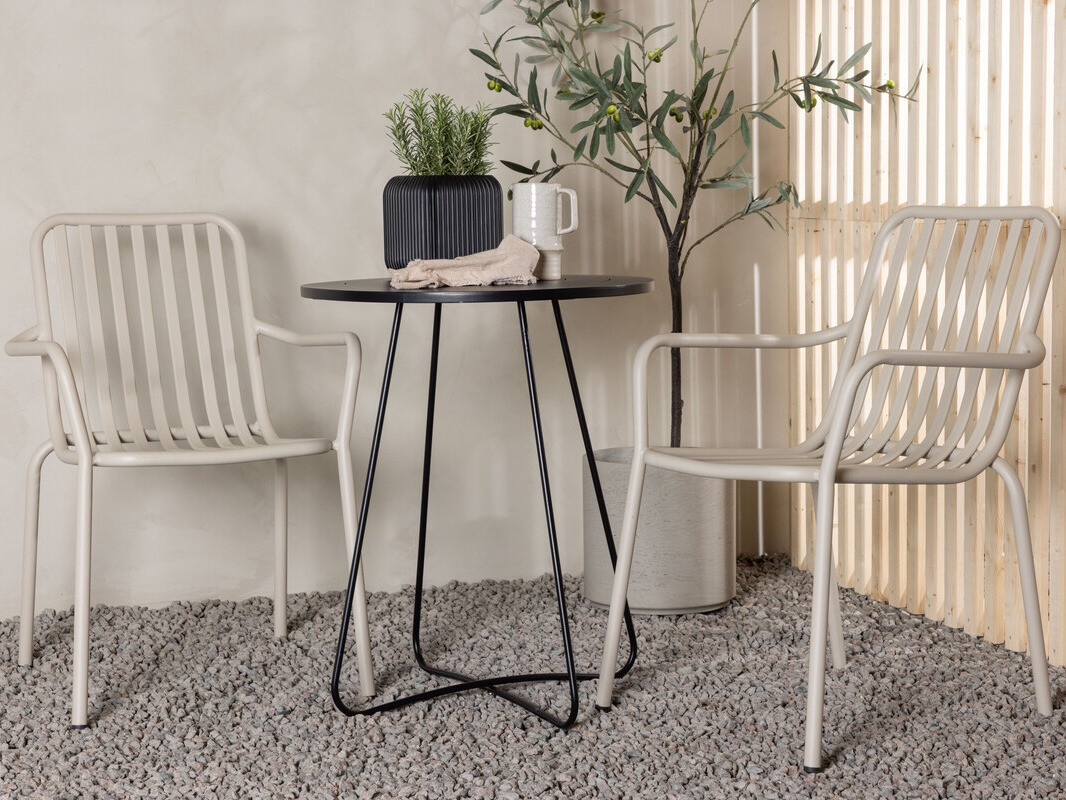 Conjunto de terraza Dallas 3547 (Crema)