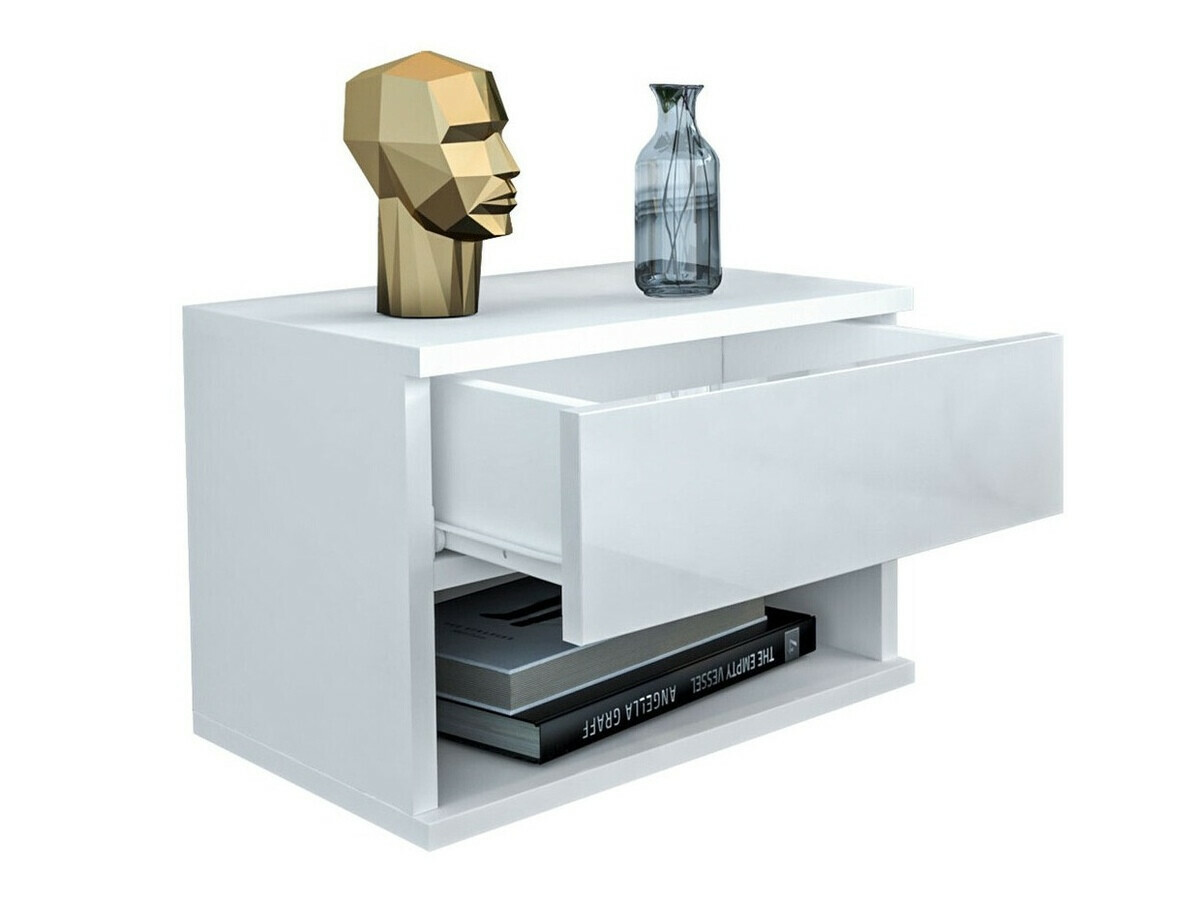 Mesilla de noche Utica 105 (Antracita + Gloss antracita)