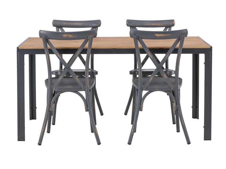 Conjunto de mesa y sillas Dallas 3621