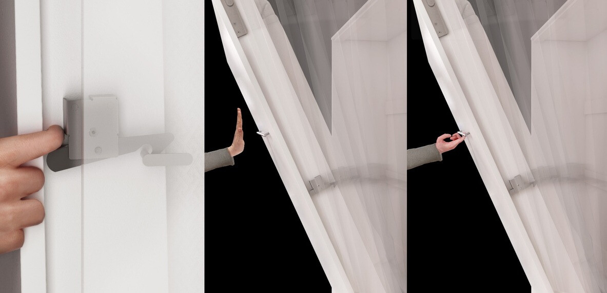 Cama plegable Concept Pro Lenart III (Blanco + Blanco brillante)