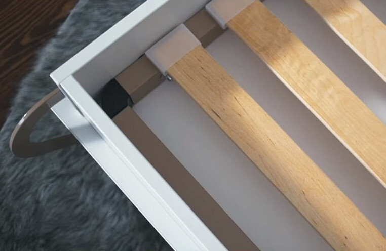 Cama plegable Concept Pro Lenart Levfere 109 (Gris)