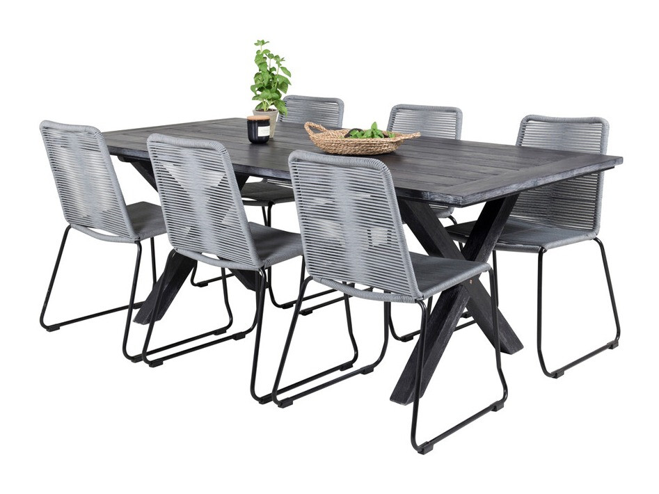 Conjunto de mesa y sillas Dallas 3644