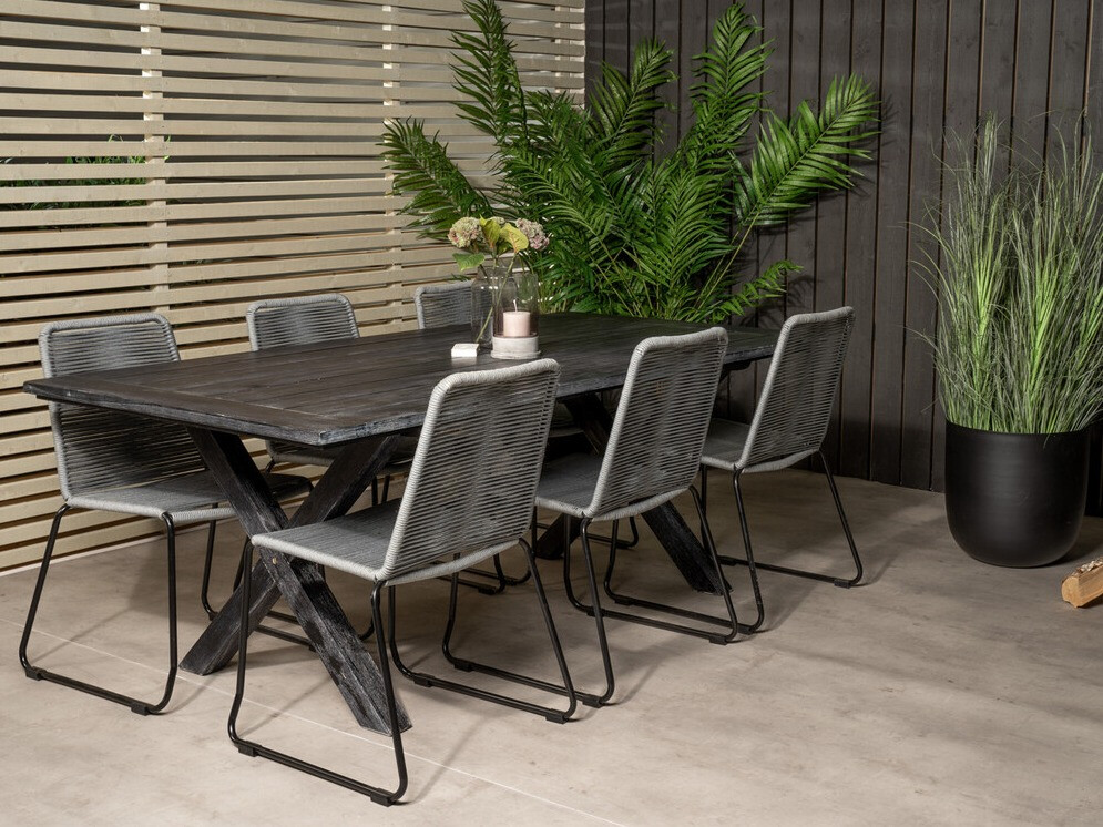 Conjunto de mesa y sillas Dallas 3644