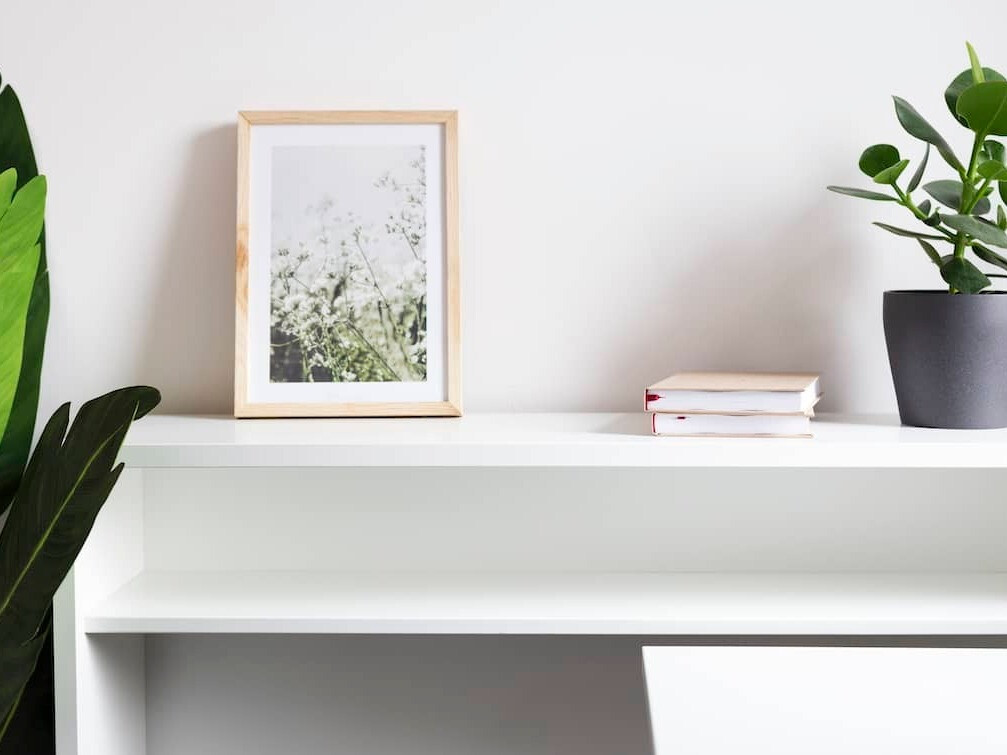 Mesa de ordenador esquinera Concept Pro Lenart Levfere 101 (Blanco)