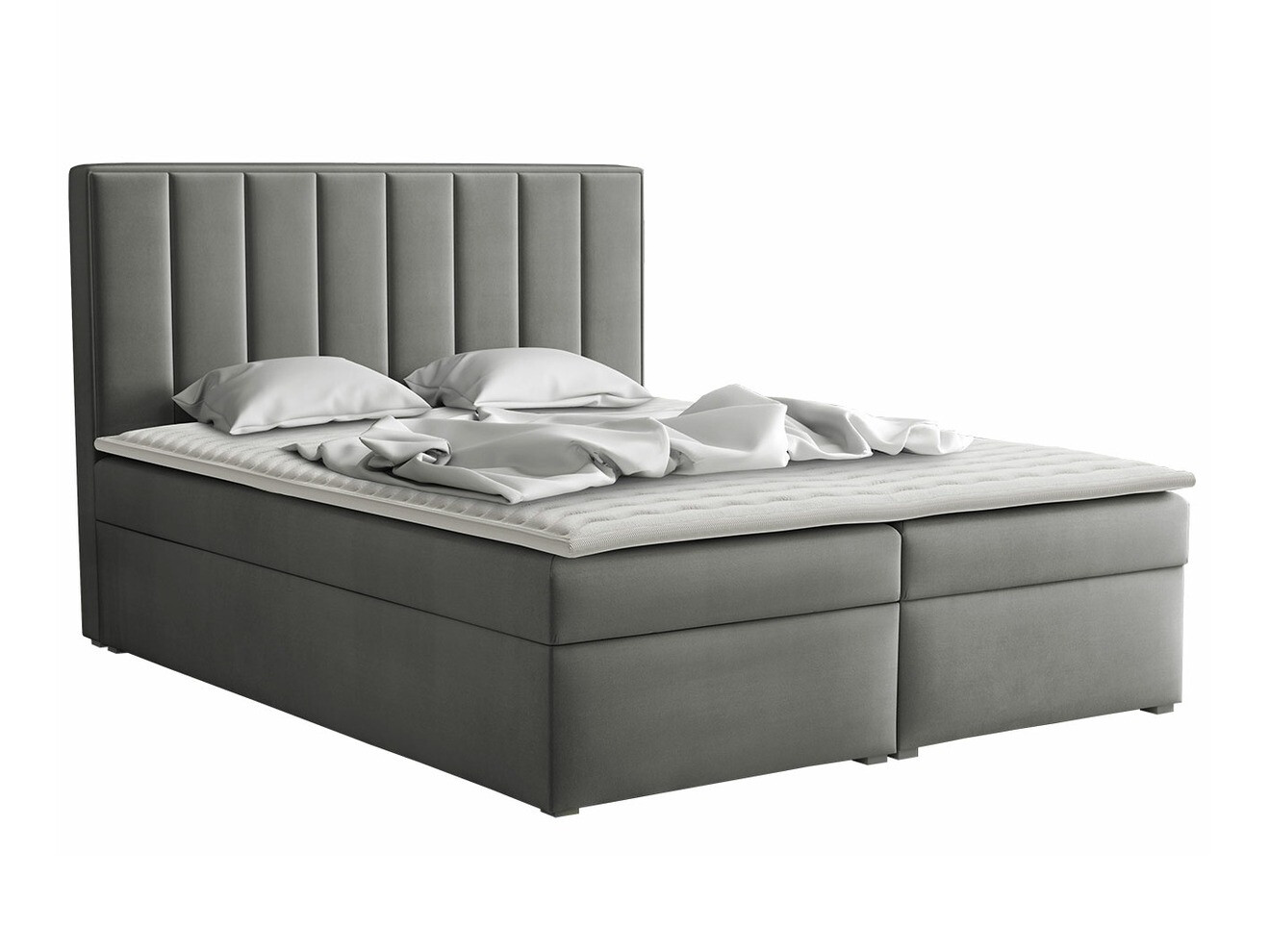 Cama continental Pomona 116 (Magic terciopelo 2217)