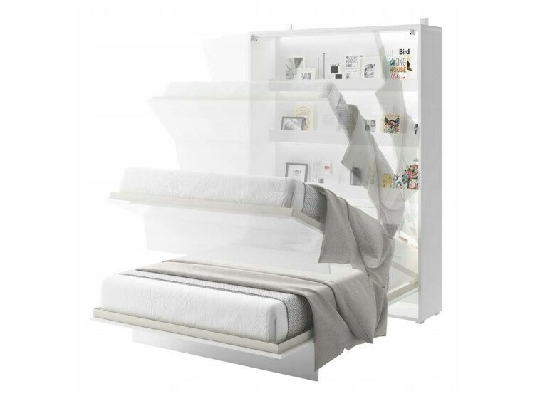 Cama plegable Concept Pro Lenart VII (Blanco + Gris)