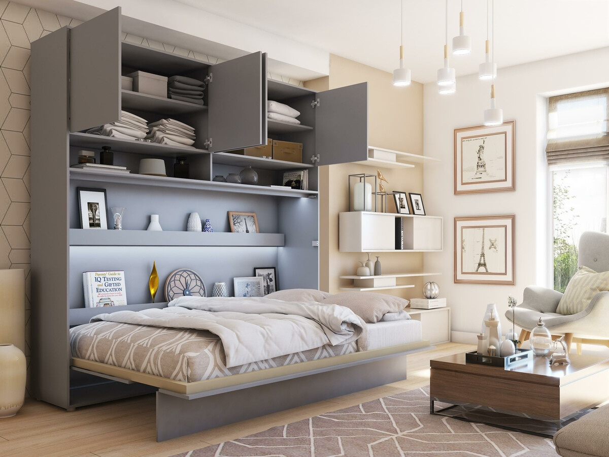 Aparador Concept Pro Lenart Levfere 120 (Gris)