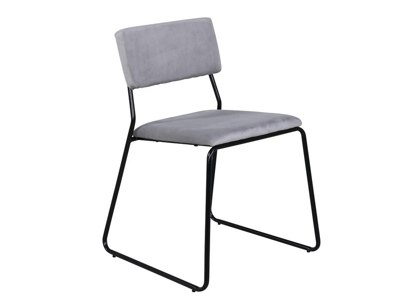 Conjunto de mesas y sillas para comedor Dallas 2736 (Gris + Negro)