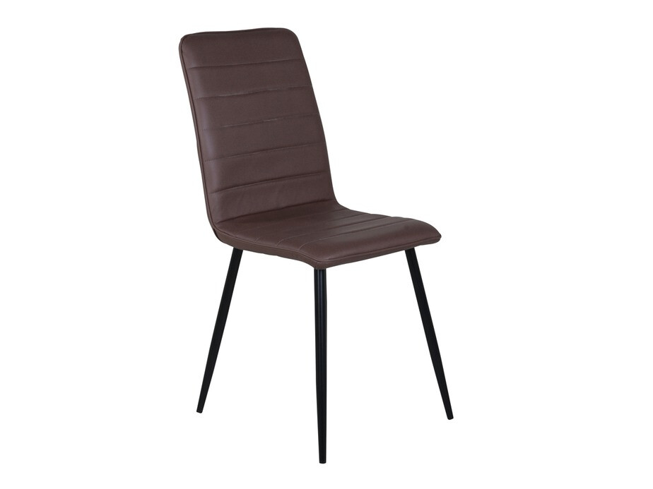 Conjunto de comedor Dallas 2762 (Marrón + Negro)