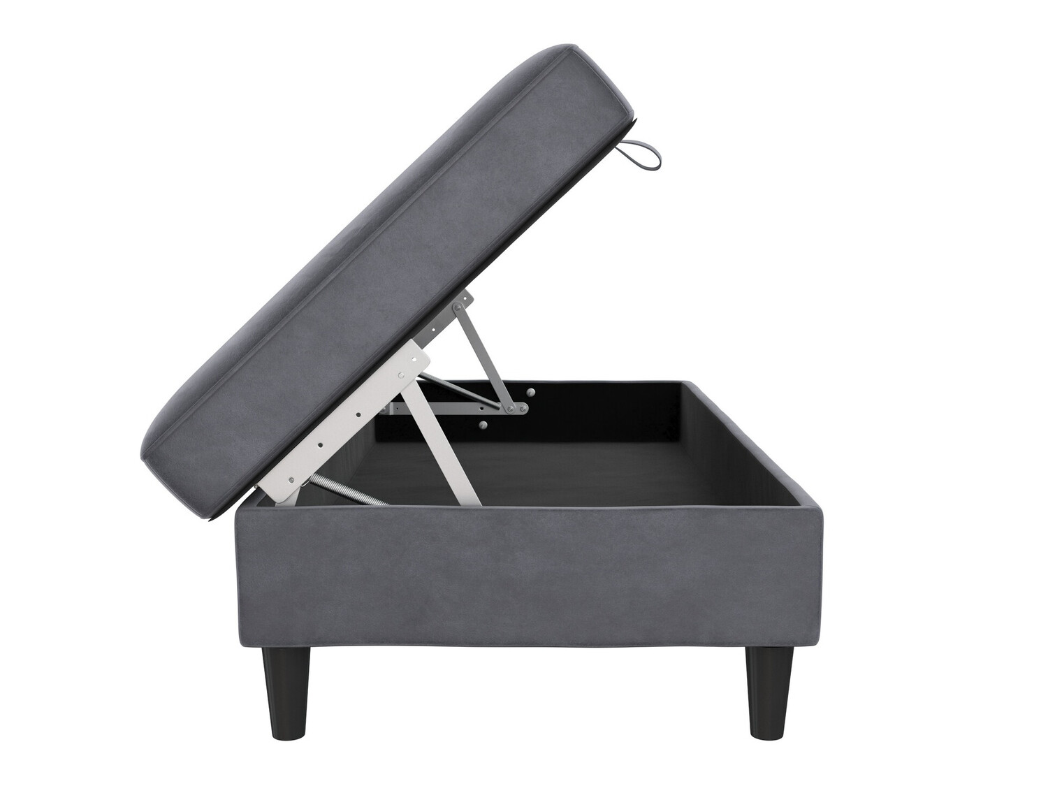 Banco tapizado Tulsa 536 (Gris)