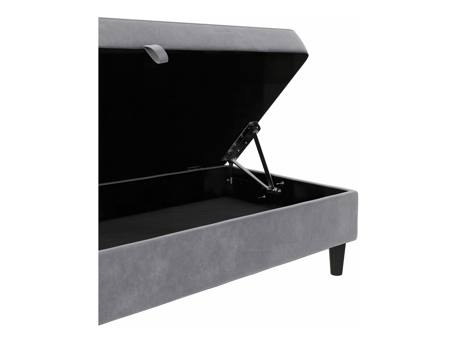 Banco tapizado Tulsa 536 (Gris claro)