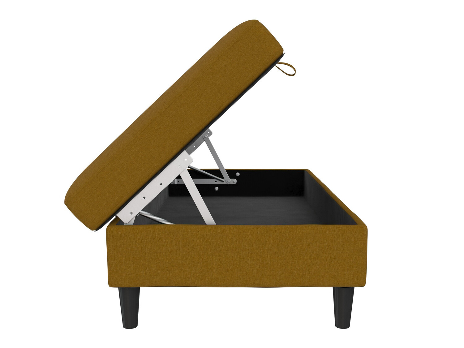 Banco tapizado Tulsa 537 (Amarillo oscuro)