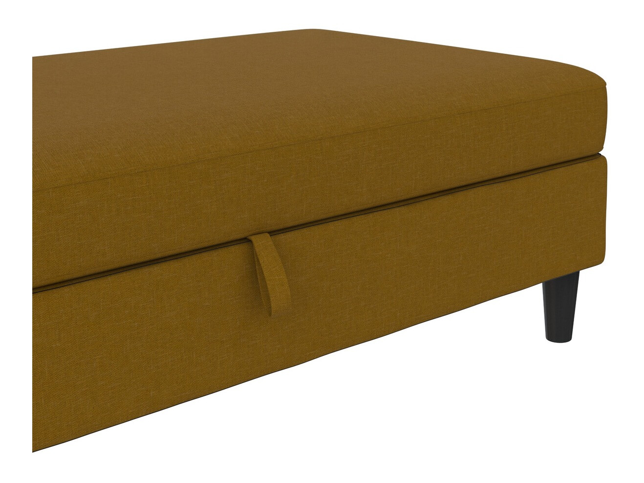 Banco tapizado Tulsa 537 (Amarillo oscuro)