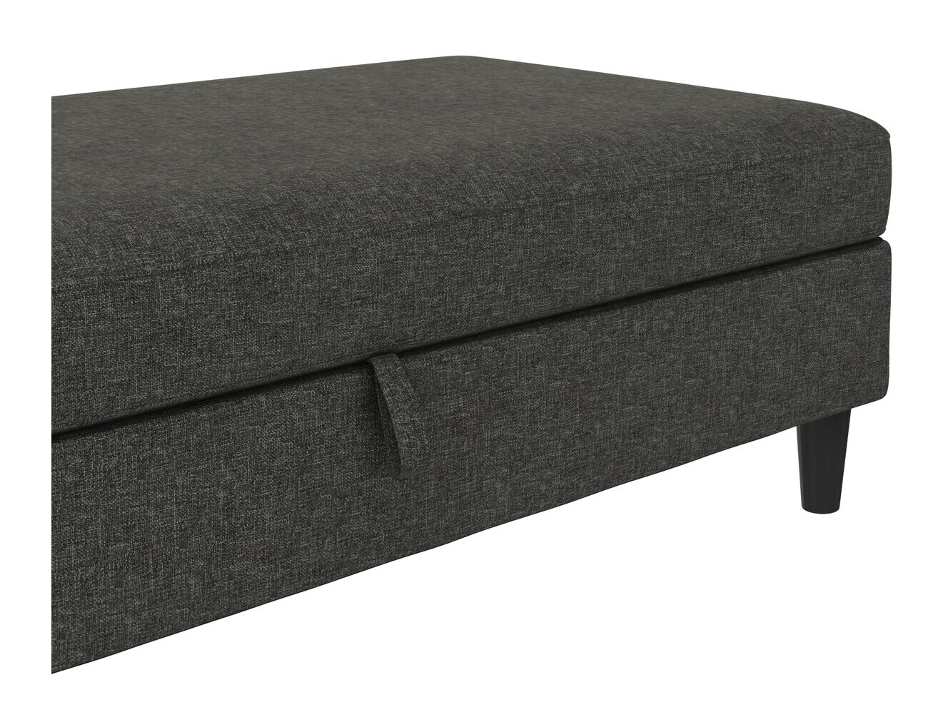 Banco tapizado Tulsa 537 (Gris)