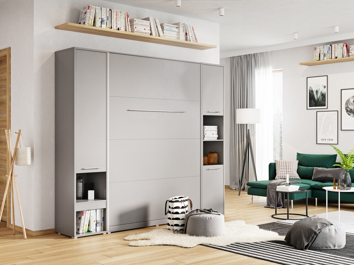 Cama plegable Concept Pro Lenart Levfere 108 (Gris)