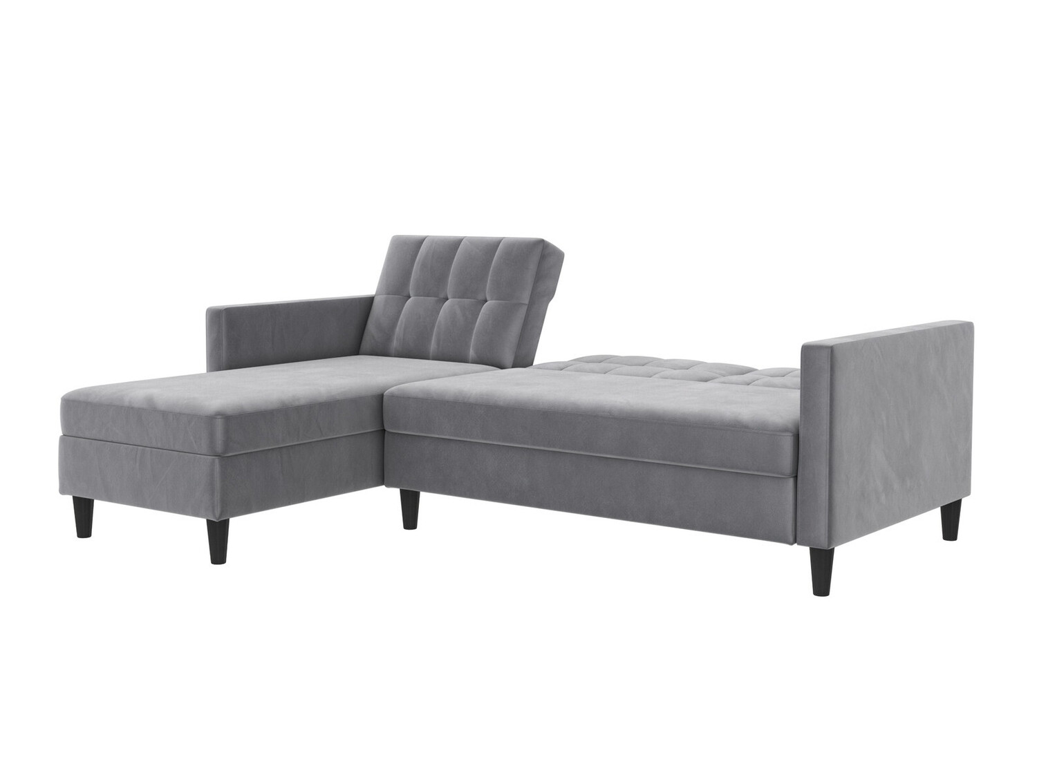 Sofá rinconero Tulsa 538 (Gris claro)