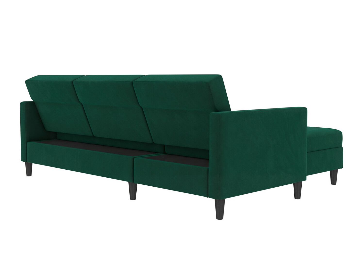 Sofá rinconero Tulsa 538 (Verde)