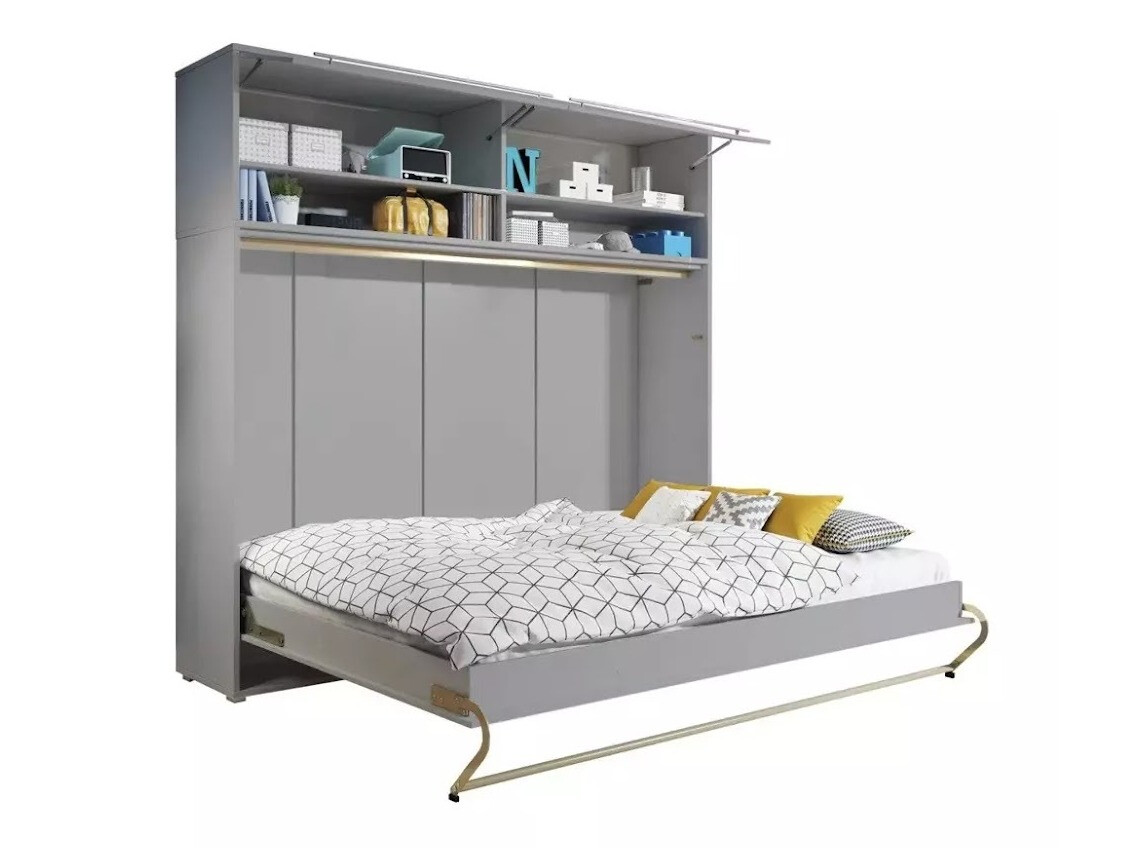 Cama plegable Concept Pro Lenart Levfere 109 (Gris)