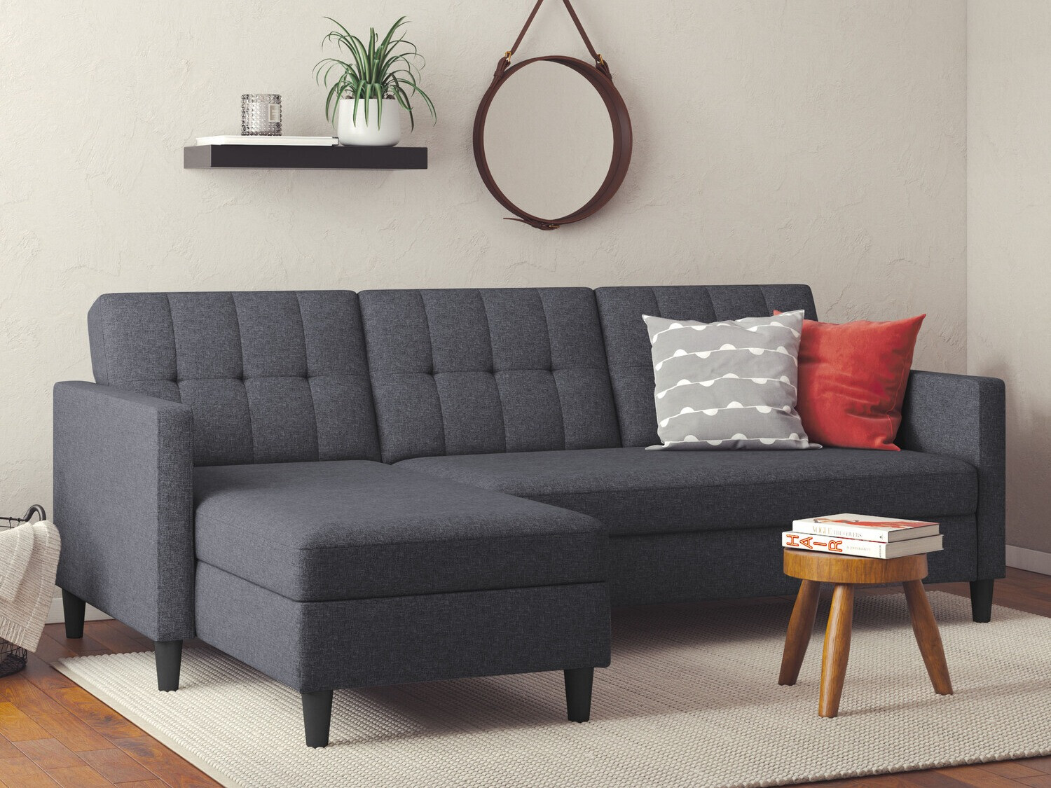 Sofá rinconero Tulsa 539 (Gris)