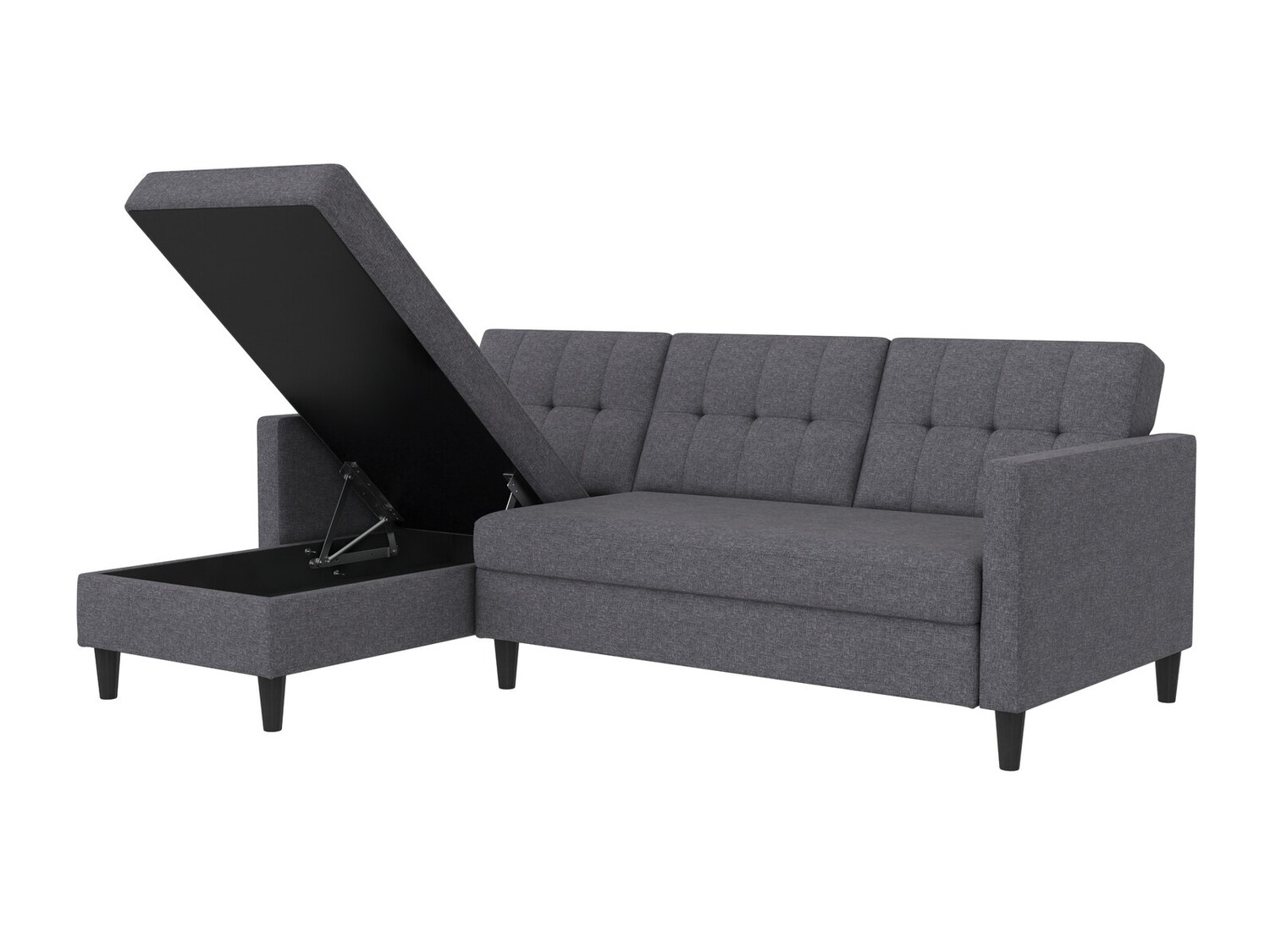 Sofá rinconero Tulsa 539 (Gris)