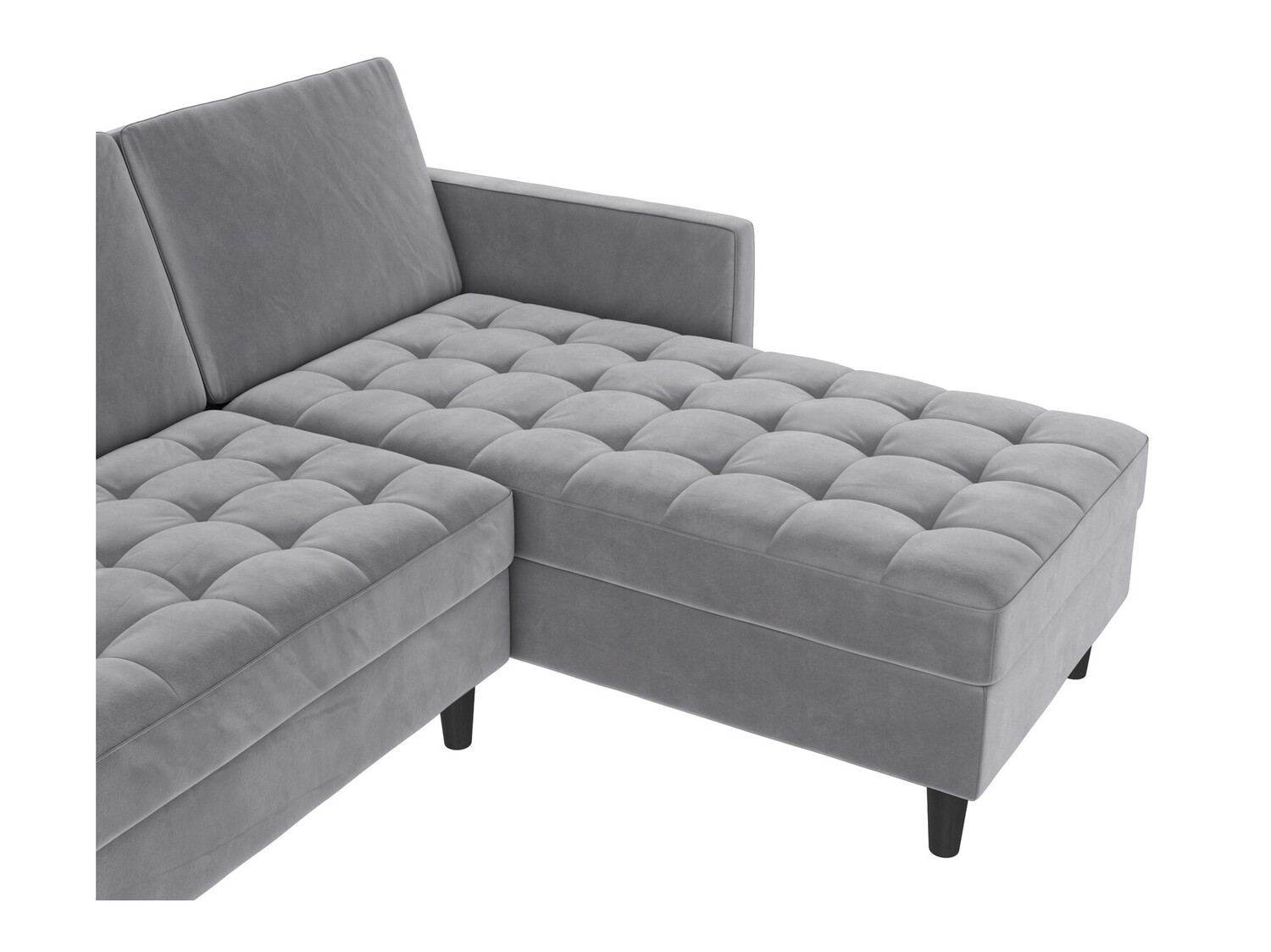 Sofá rinconero Tulsa 540 (Gris claro)