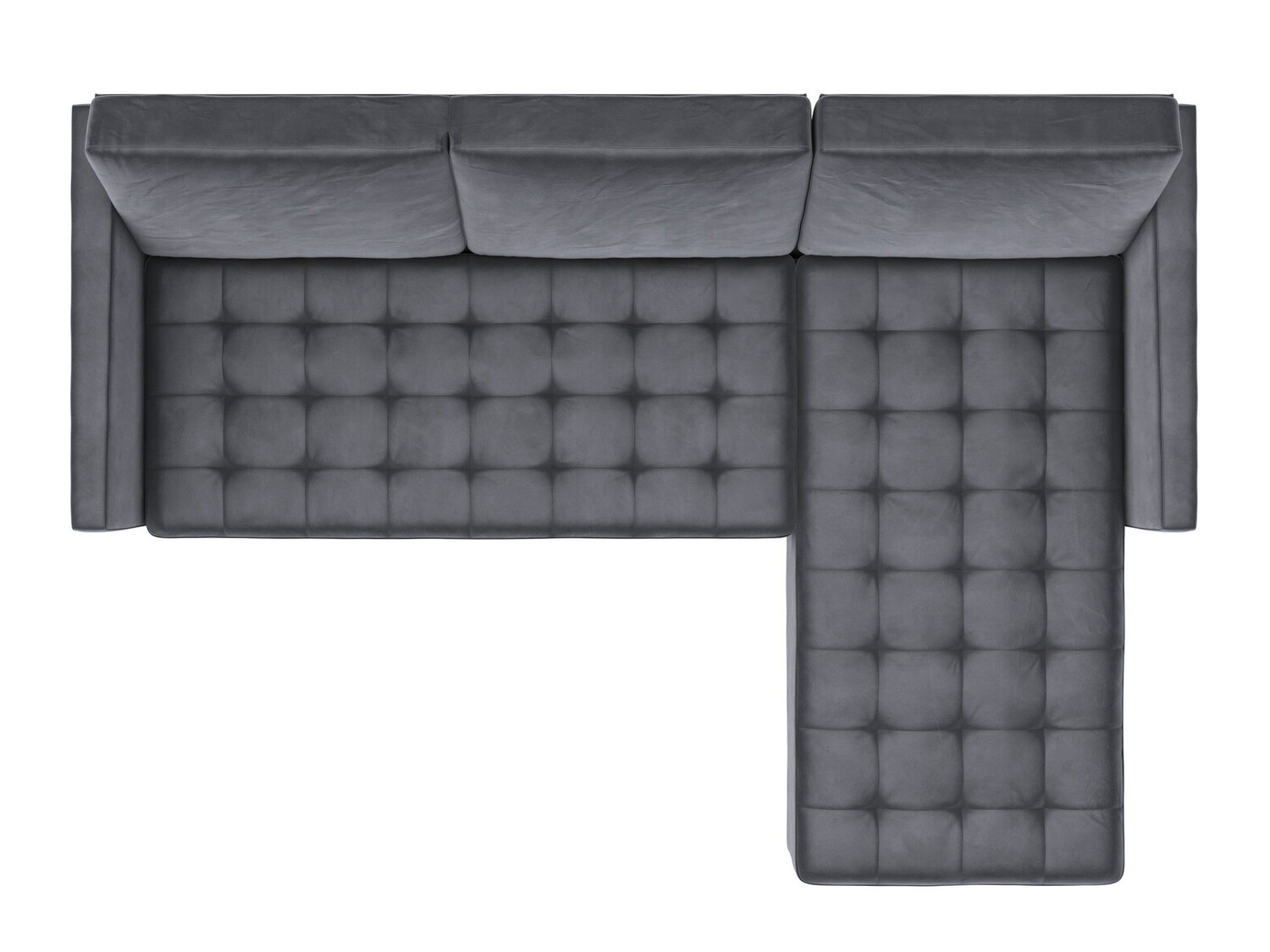 Sofá rinconero Tulsa 540 (Gris)