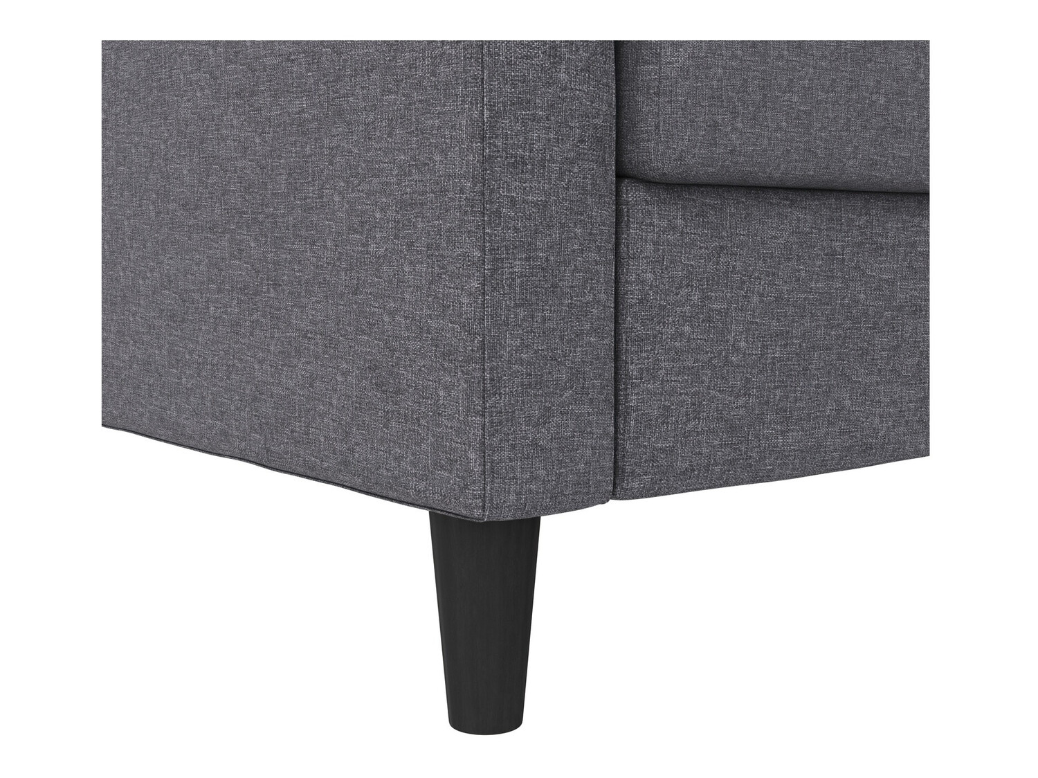 Sofá rinconero Tulsa 541 (Gris oscuro)