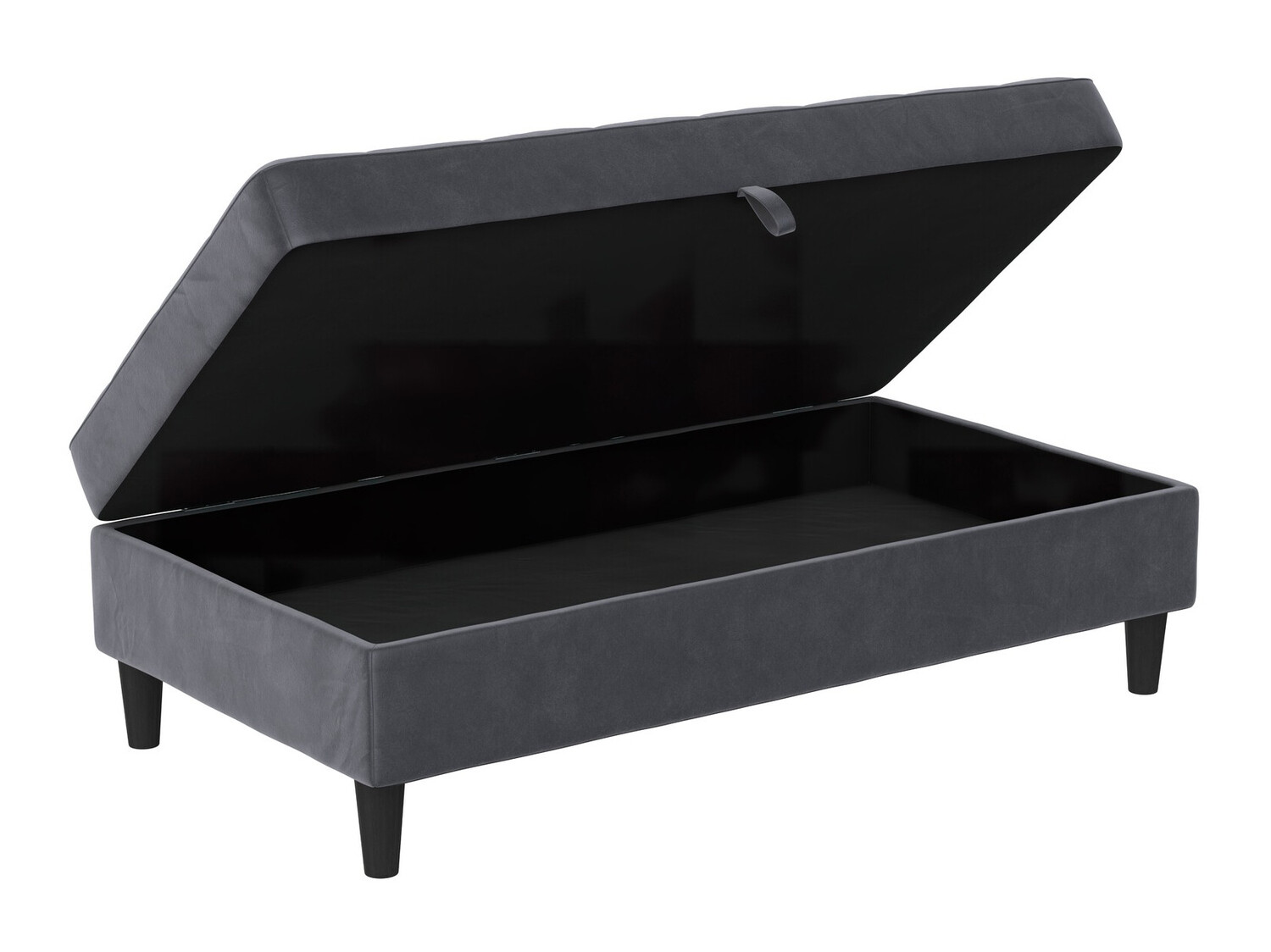 Banco tapizado Tulsa 544 (Gris)