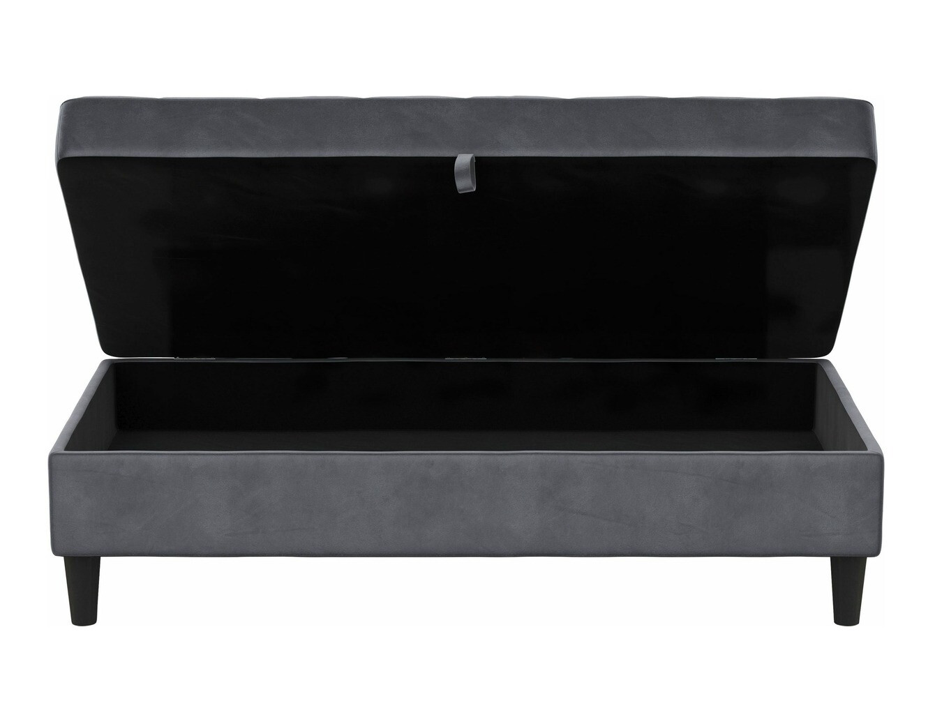 Banco tapizado Tulsa 544 (Gris)