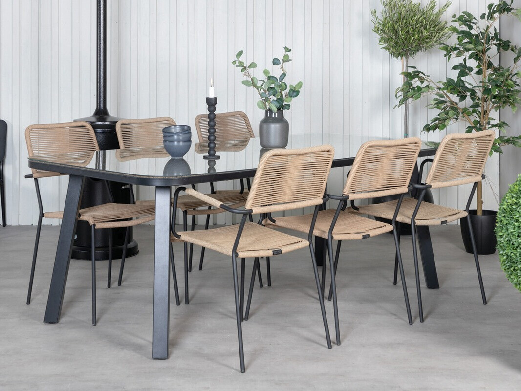 Conjunto de mesa y sillas Dallas 3702