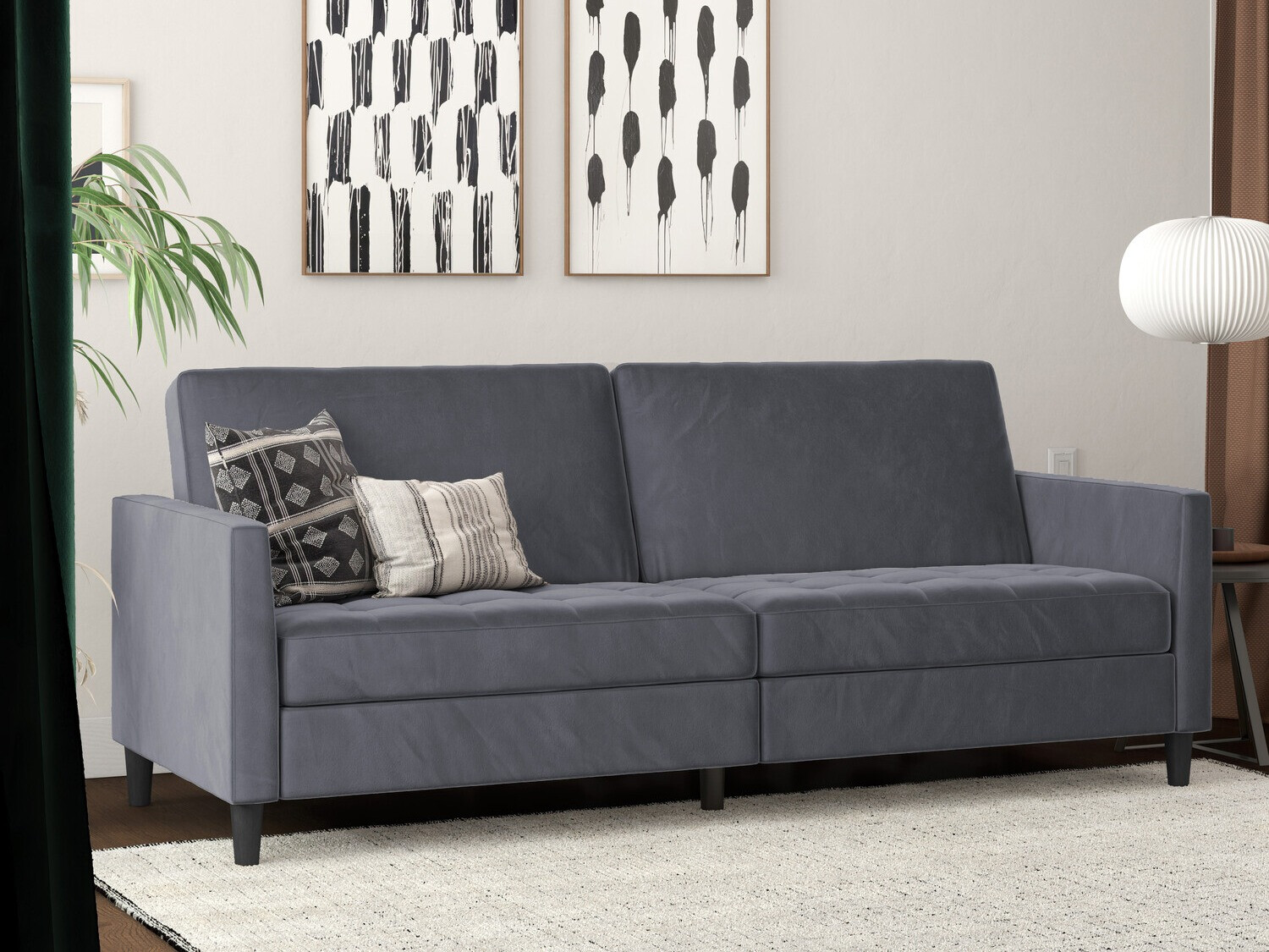 Sofá-cama Tulsa 542 (Gris)