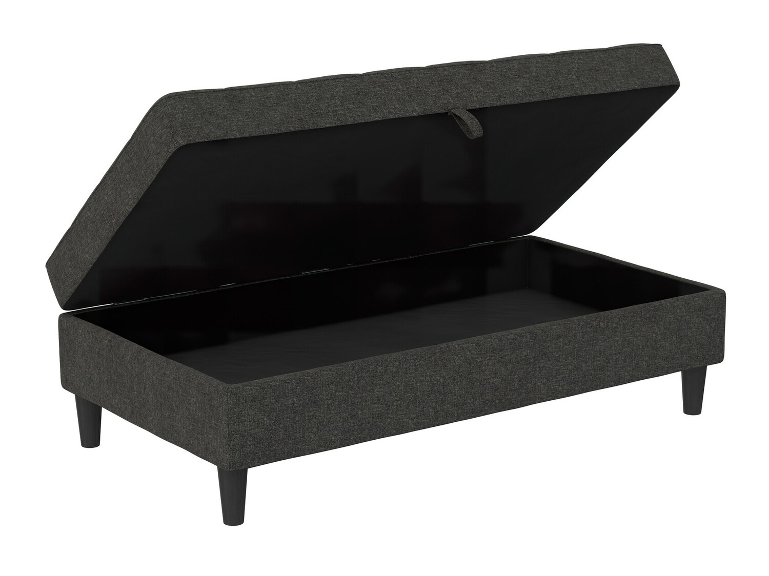 Banco acolchado Tulsa 545 (Gris oscuro)